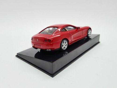 Miniatura Ferrari 612 Scaglietti Vermelho Coleção Metal 1:43 - IXO